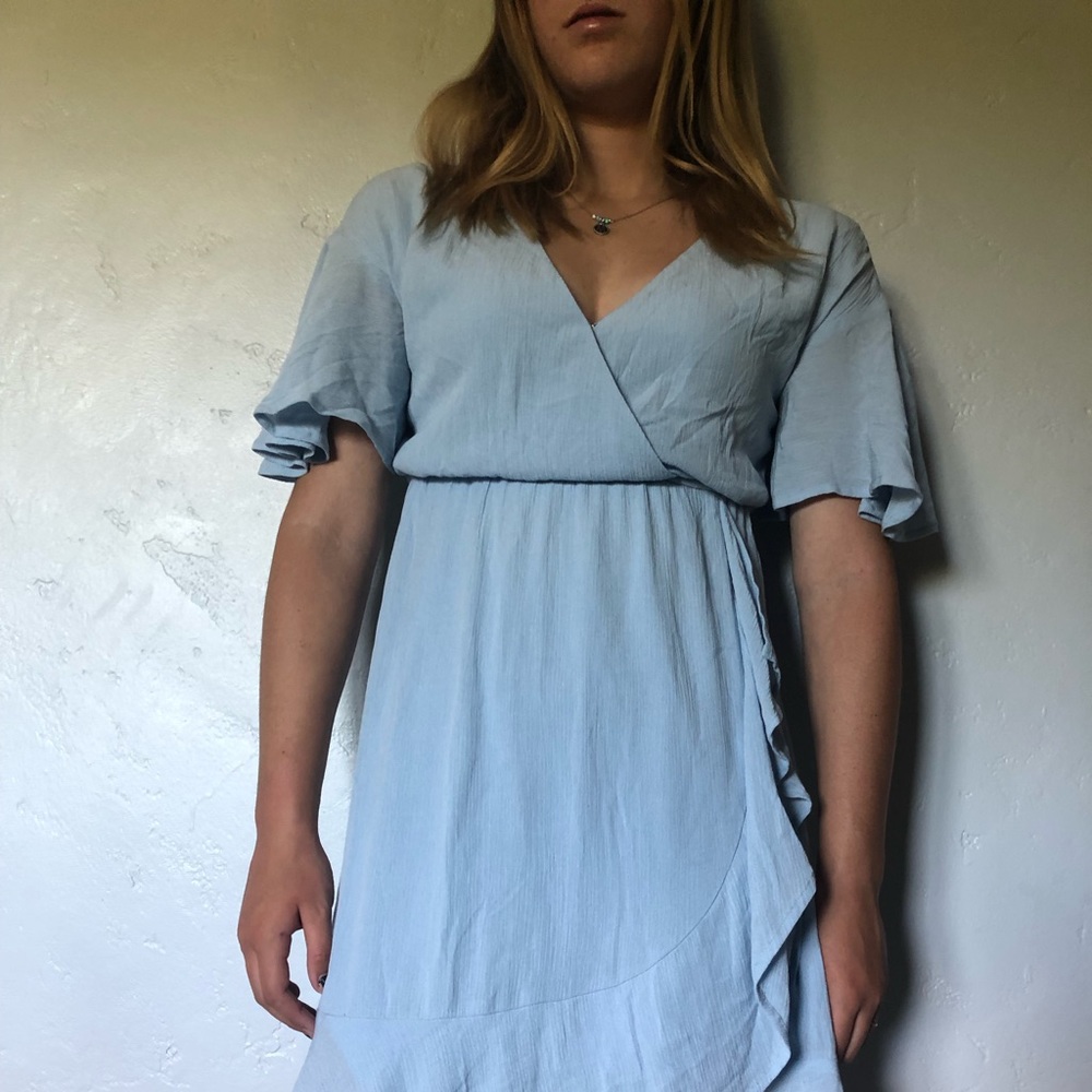 Lauren Conrad Blue Dress